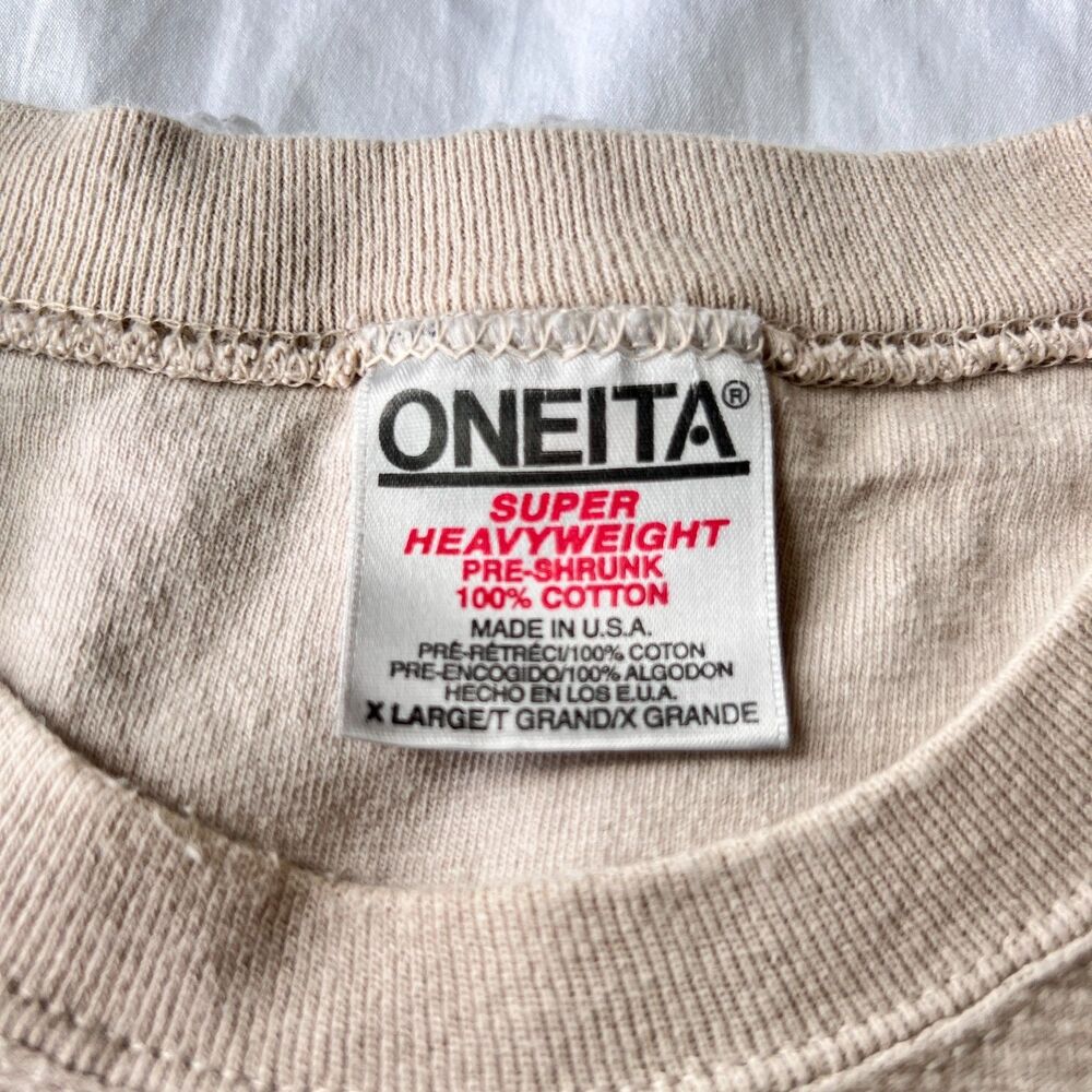 ONEITA SUPERHEAVYWEIGHT PRE-SHRUNK 1996 ZIM BAB EVENT SAILBOAT XL T-SHIRT - Picture 3 of 6
